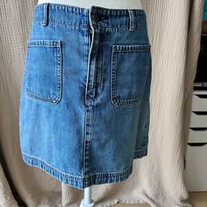 GAP Classic Blue Denim Skirt